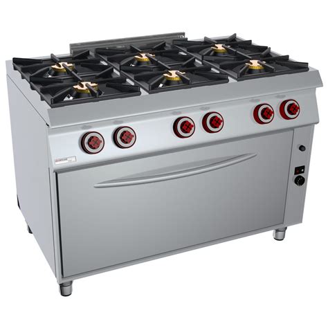 commercial gas cooker 6 burner